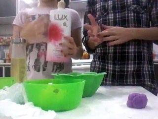How to make(DIY FLUBBER SOAP) WITHOUT CORN FlOUR