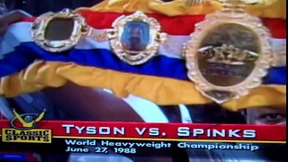 Mike Tyson Vs. Michael Spinks HD  Historical Boxing Matches
