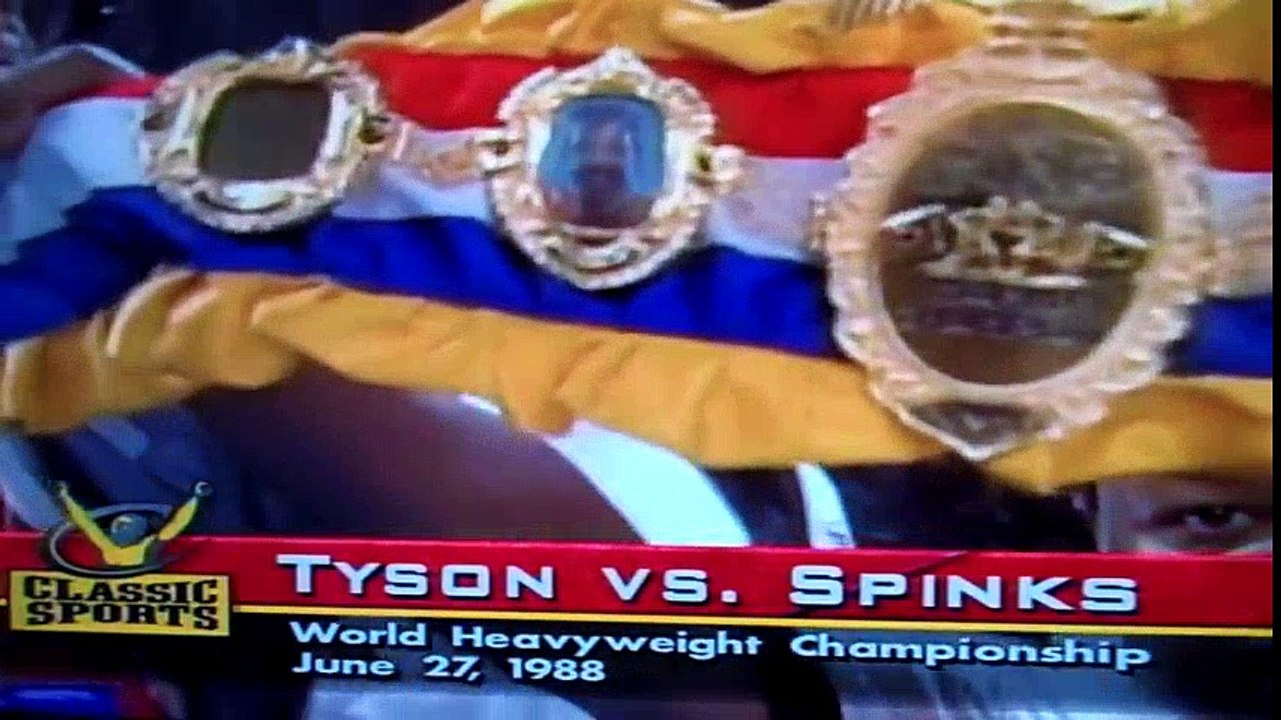 Mike Tyson Vs. Michael Spinks HD  Historical Boxing Matches