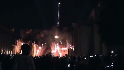 Fireworks - Paris, Bastille day 14.07.2014