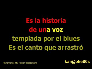 karaoke Alma de Blues Presuntos Implicados