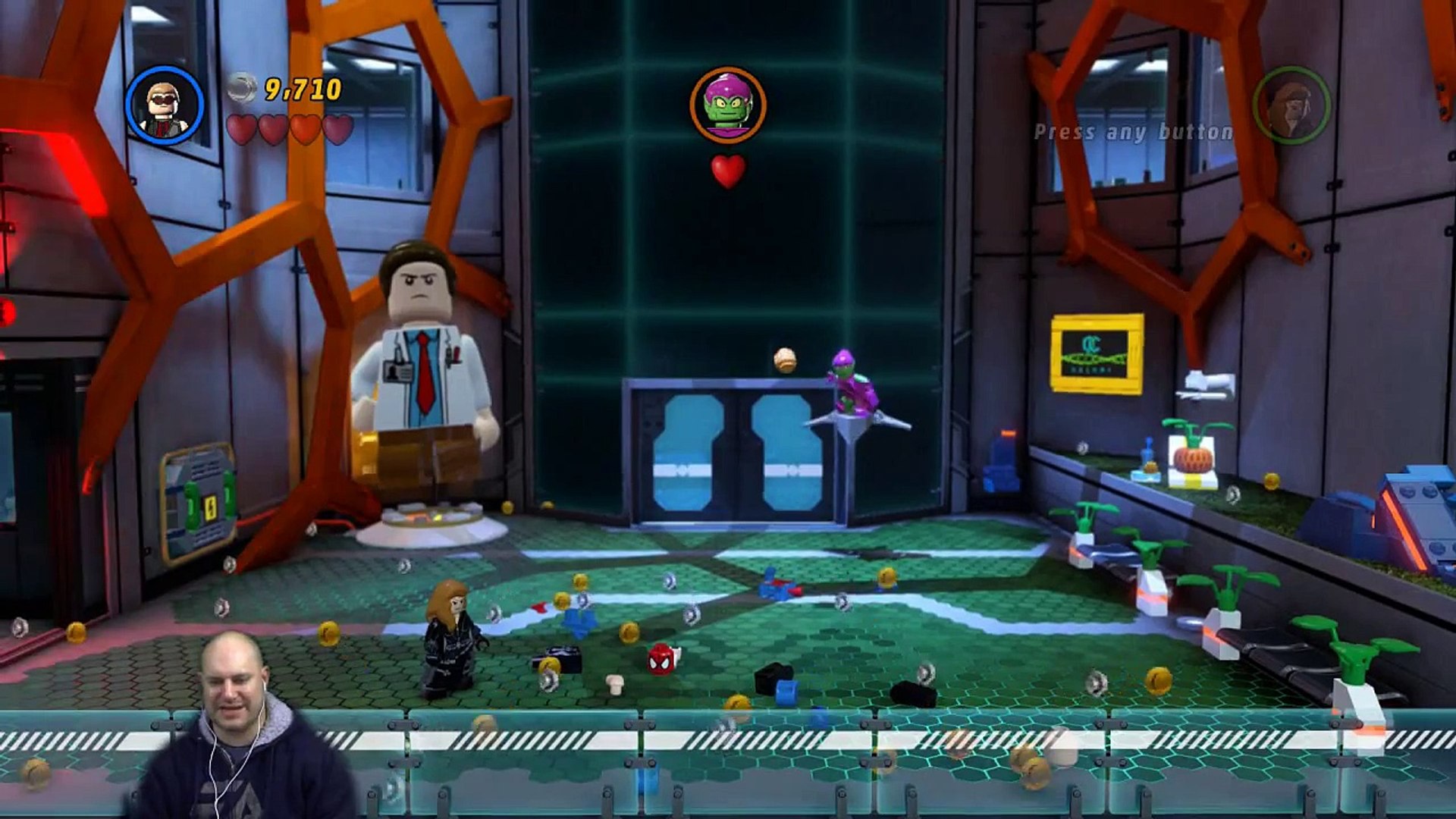 Lego Marvel Super Heroes Gameplay Walkthrough 4 Venom Boss Battle Next Gen