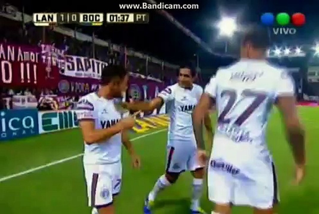 Lanús vs Boca Juniors (2-0) Primera División 2016 Fecha 8 Zona 2