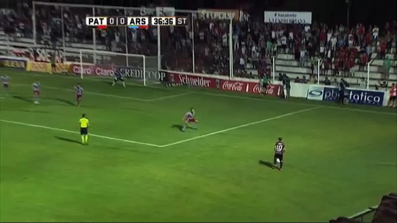 Pellegrino se quedó con la victoria. Patronato 0 - Arsenal 0. Fecha 3. Primera División 2016