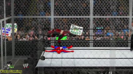 Spider-Man vs Deadpool - EPIC BATTLE - WWE 2K15