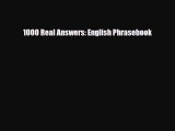 [PDF] 1000 Real Answers: English Phrasebook [Download] Full Ebook