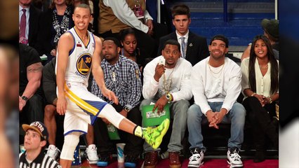 Stephen Curry & His Wife Hang out with Drake at In-N-Out Burger After Game