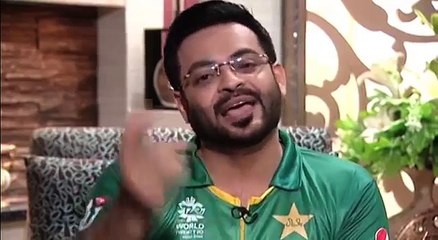 Dr Aamir liaquat exclusive talk Ten sports program Straight drive with Fakhar e Alam