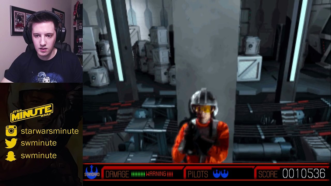 Star Wars Minute Plays Rebel Assault II Live