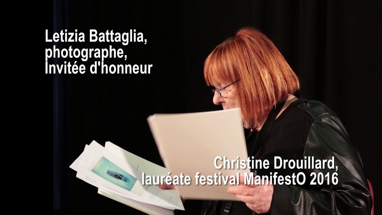 Jury festival ManifestO 2016 Letizia Battaglia - Christine Drouillard