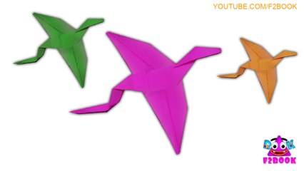 Origami - How to make an easy origami dragon
