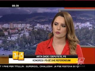 7pa5 - Kongresi i PS-se dhe Referendumi - 21 Mars 2016 - Show - Vizion Plus