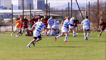 Rugby XV extra liga Trnava vs Slovan 19 March 2016 Highlights