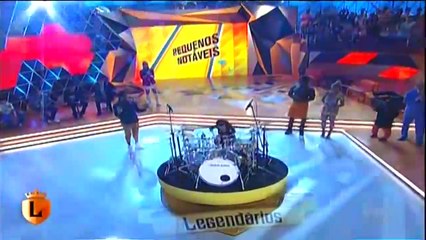 Eduarda Henklein (Duda) arrasando no programa Legendários dia 25_04_2015