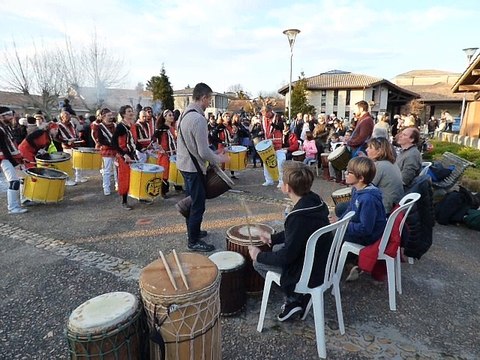 Groupes de percussions de l'ADEMA et Zumbi Rei