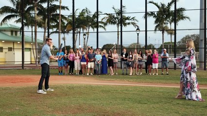 Réveler le sexe du bébé au baseball