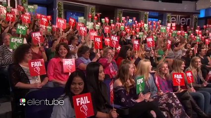 Epic or Fail- Hamster Wheel ~ ellen show