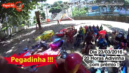 Pegadinha Adivinha qual prmio ? Homem Aranha Deadpool Barbie Hulk Venom Capito Amrica Brinquedos