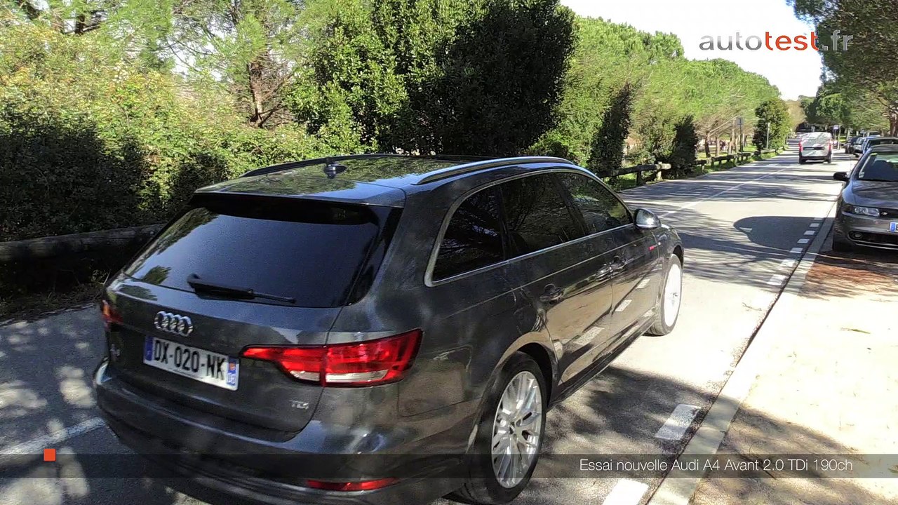Essai Audi A4 Avant 2016 - Test