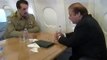 Exclusive Video of Nawaz Sharif and General Raheel Talking to Each Other in Plane - Video