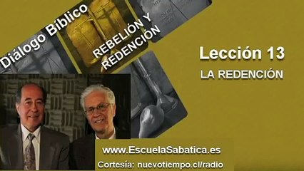Resumen | Diálogo Bíblico | Lección 13 | La redención | Escuela Sabática