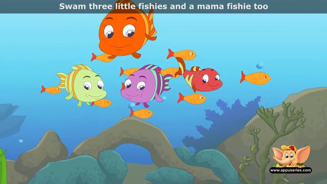 THREE LITTLE FISHIES - nursery rhymes
