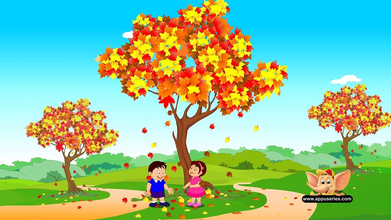 Falling Leaves - Nursery Rhyme with Lyrics & Sing Along