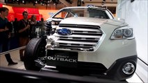 2016 Subaru Legacy Outback Symmetrical AWD Cross Section Technology
