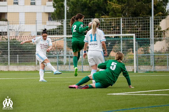 D2 féminine - OM 2-0 Véore Montoison : le but de Sandrine Brétigny (66e)