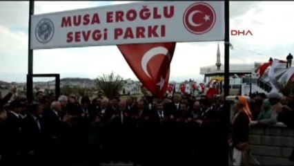 Mersin Musa Eroğlu Sevgi Parkı ve Heykeli Açıldı