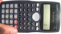 Manual calculadora: Resolver sistemas de ecuaciones con dos incógnitas (ejemplo)