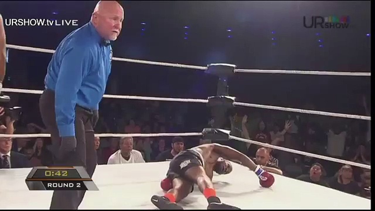 Roy Jones vs Vyron Phillips - Knockout!