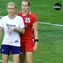 عشان هيك البنت مش لازم تلعب كرة قدم