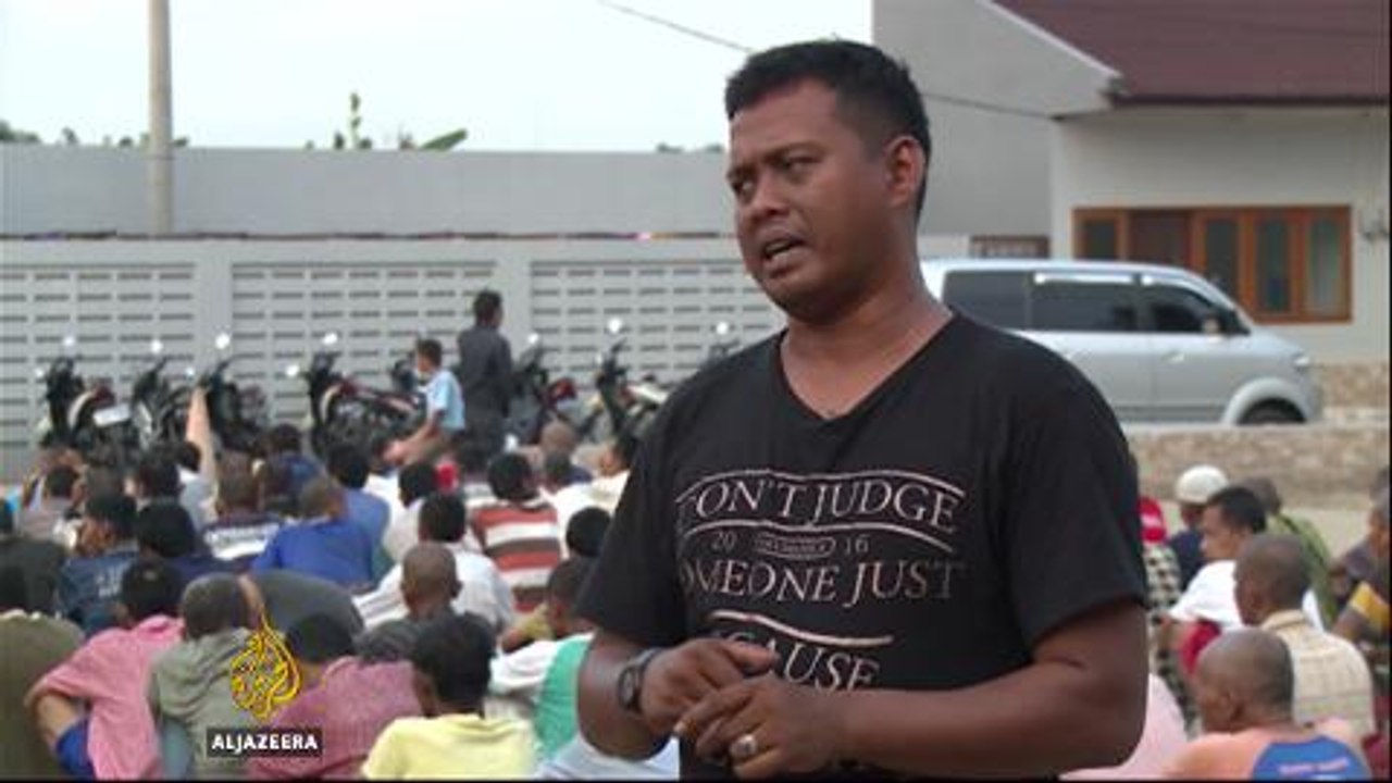 Mentally ill in Indonesia shackled and locked up