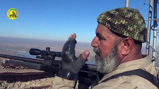 Iraqi Popular Mobilization Units Sniper kills 173 ISIS fighters - Abu Tahseen 5 war veteran