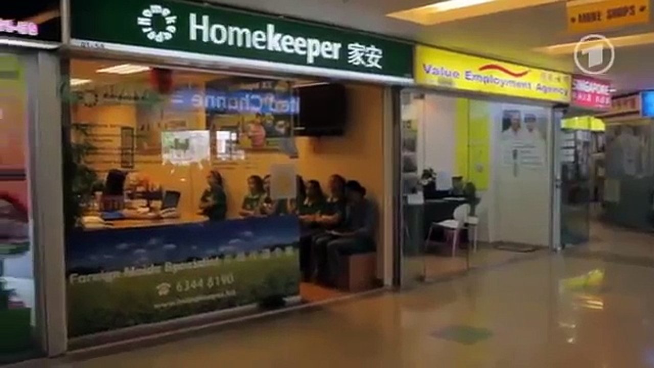 Dokumentation hausmädchen zum mitnehmen bei deutschen familien in singapur
