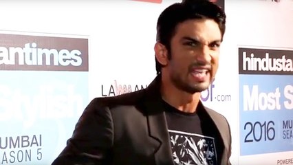 Sushant Singh Rajput at HT Most Stylish Awards 2016