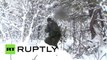 Northern Fleet riflemen conduct military drills in Murmansk region, Russia