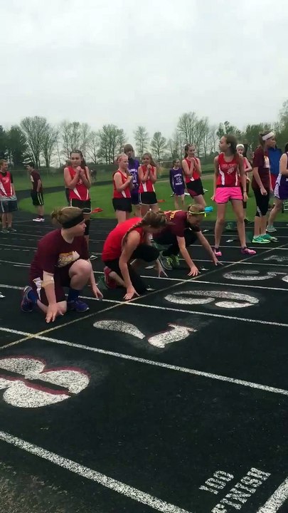 Elle se ramasse au départ du sprint dans les starting blocks... N'est pas Usain Bolt qui veut !