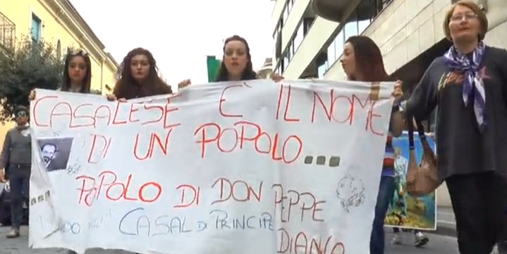 Aversa (CE) - Ponti di Memoria, in ricordo di tutte le vittime delle mafie (21.03.16)