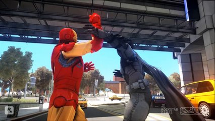 BATMAN VS IRON MAN - EPIC SUPERHEROES BATTLE