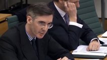 Jacob Rees-Mogg Confronts Mark Carney On Pro-EU Comments (FULL HD)