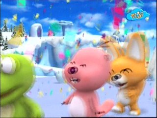 Пороро Путишествие в поезде Пороро