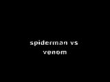 spiderman vs venom stop motion