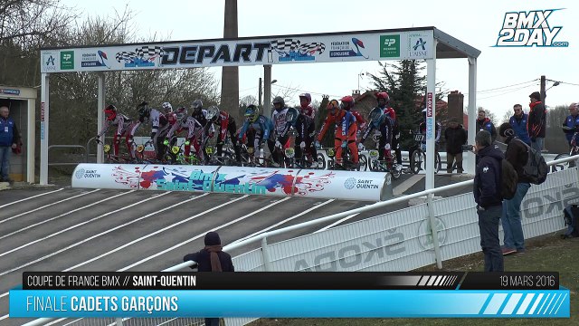 Finale Cadets Garçons CDF ST-Quentin 2016 Samedi