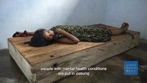 Endonezya?da Psikolojik Rahatsızlığı Olan 18 Bin Hasta Zincire Vurulmuş Yaşıyor