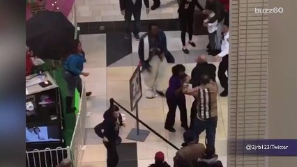 Easter Bunny Mall Fight