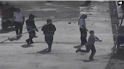 Adana'daki İzinsiz Gösteriler Güvenlik Kamerasında