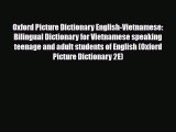 [PDF] Oxford Picture Dictionary English-Vietnamese: Bilingual Dictionary for Vietnamese speaking