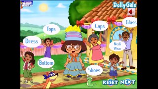 ❤ Cute Dora the explorer ❤ dress up theme song and game Jeux de Dora lExploratrice